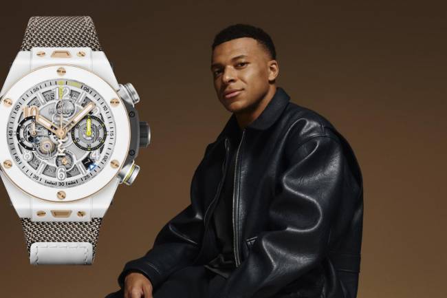Kylian Mbappé lanzó un reloj de lujo personalizado