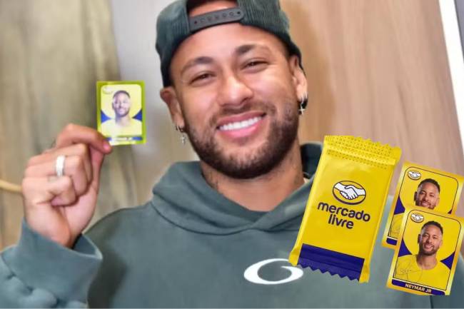 Mercado Libre delivers Neymar's trading card in Brazil