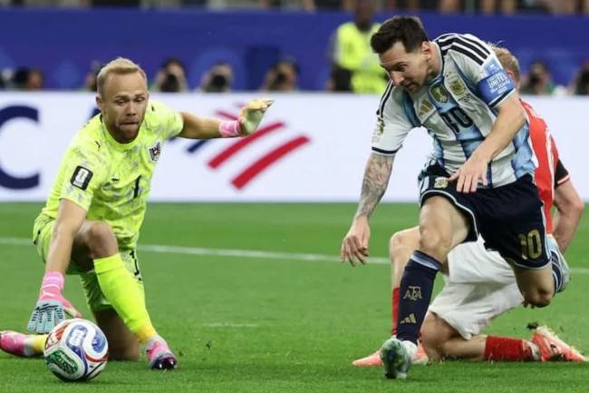Los botines de los 18 goles de Messi
