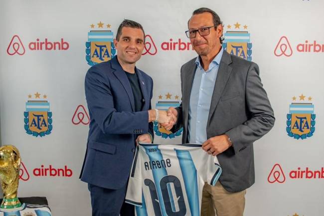 Airbnb becomes official sponsor of the Argentine national team