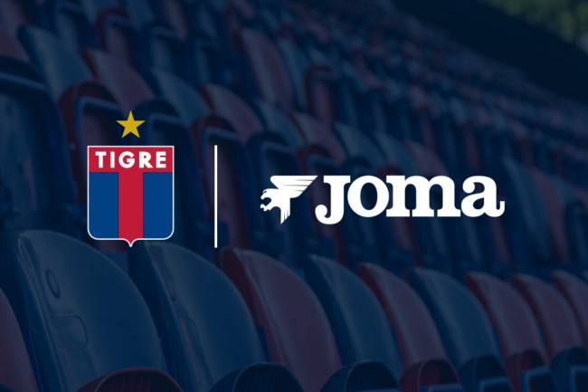 Joma vuelve al fútbol argentino en 2027 de la mano de Tigre
