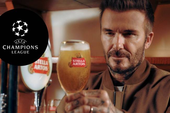 Stella Artois será la cerveza oficial de la UEFA Champions League