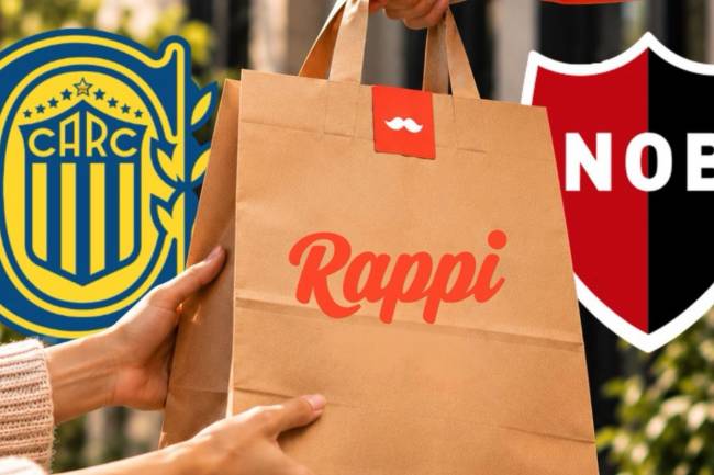 Rappi llega al fútbol rosarino como sponsor