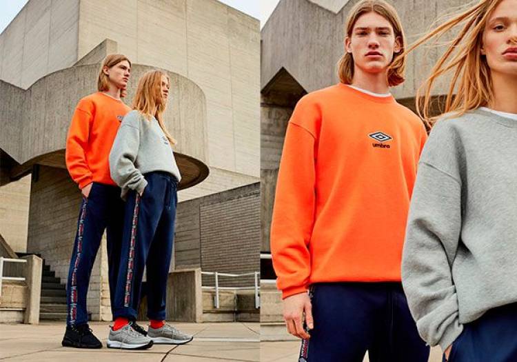Umbro presenta su nueva indumentaria en conjunto con Pull&Bear