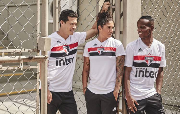 Adidas presentó la nueva camiseta de San Pablo