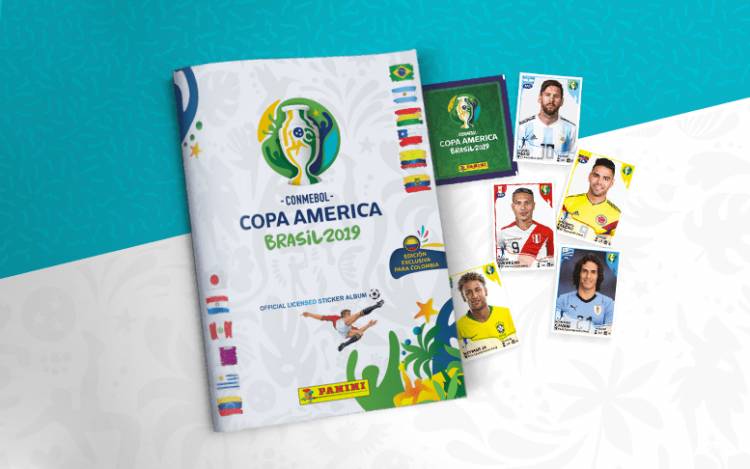 Panini lanza el álbum de la Copa América Brasil 2019