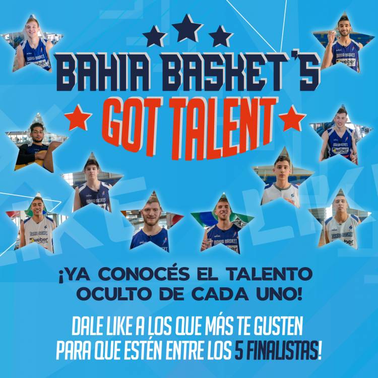 Weber Bahía Basket presenta su nueva campaña “Got Talent”