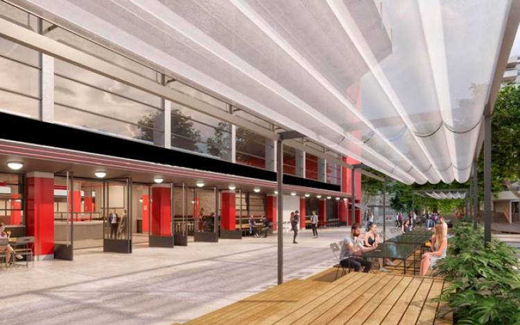 Estudiantes de La Plata presentó el sector gastronómico que tendrá el nuevo estadio