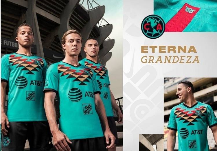Nike presentó la nueva camiseta alternativa de Club América