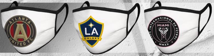 La MLS lanza una línea de “tapabocas” de cada franquicia