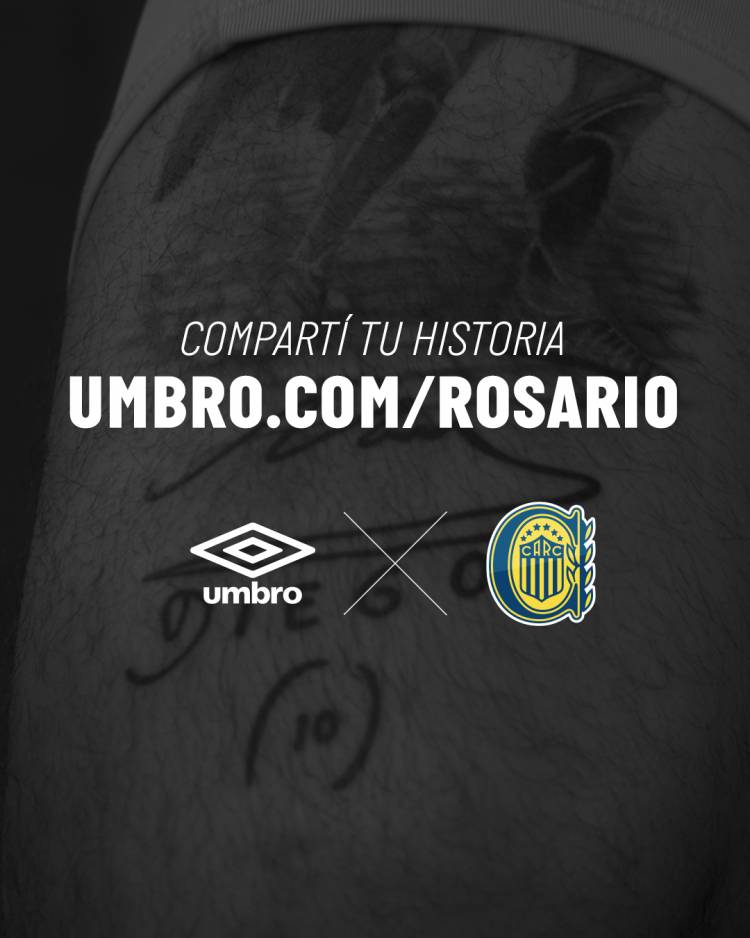 Umbro invita a los hinchas de Rosario Central a compartir sus tatuajes