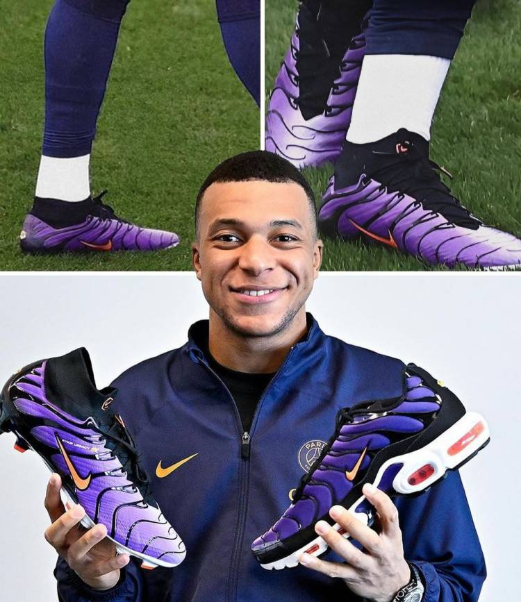 Nike presentó los nuevos botines de Kylian Mbappé