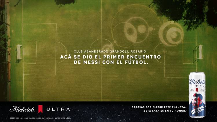 Michelob ULTRA presenta una lata de edición limitada de Lionel Messi