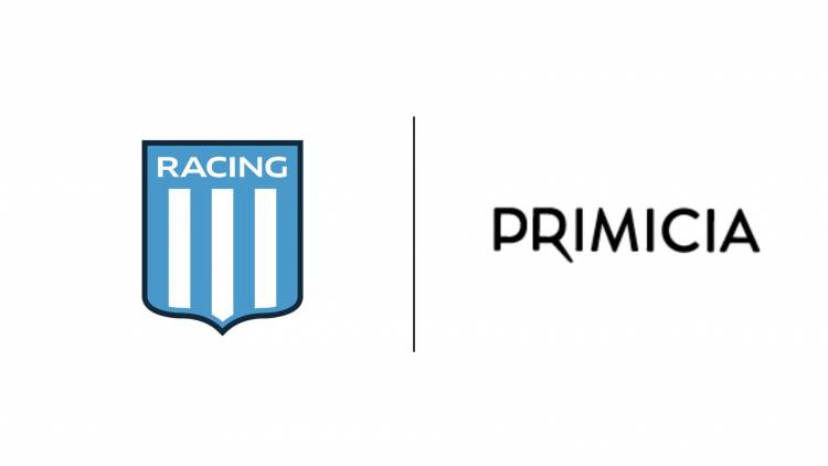 Primicia activó su patrocinio con Racing Club