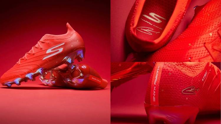Skechers homenajea a Harry Kane con unos botines edición especial