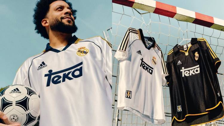 Adidas lanzó una nueva colección retro de Real Madrid