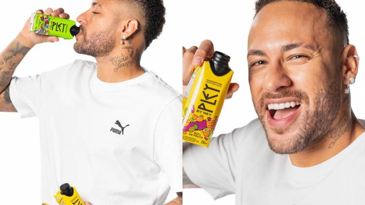 Neymar Launched His Own Line of Beverages