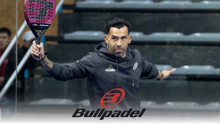 Carlos Tévez enters the world of padel with Bullpadel