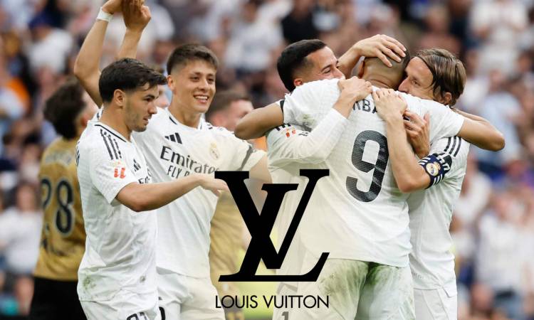 Real Madrid anunció a Louis Vuitton como su nuevo patrocinador