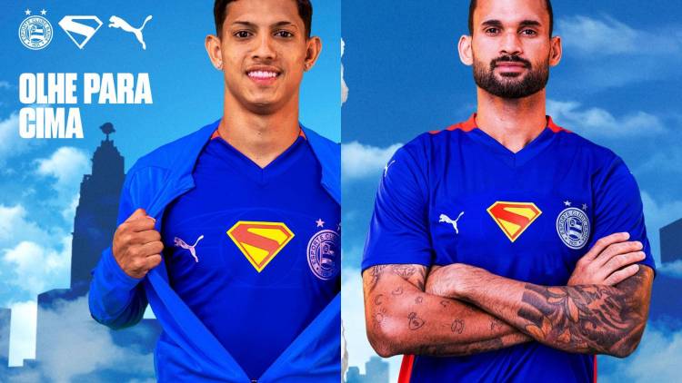  Puma and EC Bahia unveiled a jersey in collaboration with Warner Bros