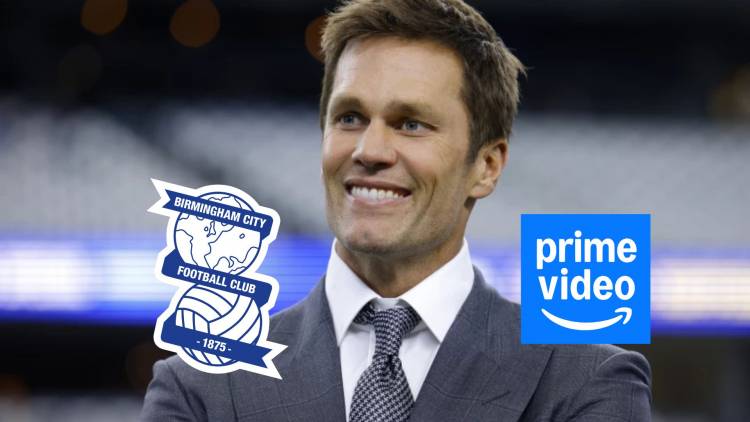 Prime Video anunció el lanzamiento de una serie sobre Tom Brady y Birmingham City
