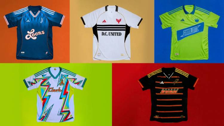Adidas revive antiguos diseños y escudos para la MLS
