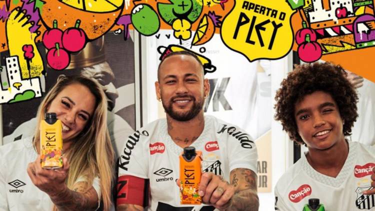 Pley de Ney se convirtió en patrocinador oficial de Santos FC