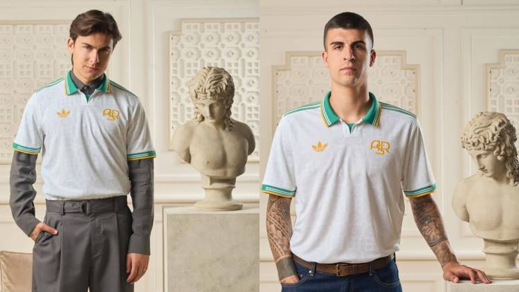 Adidas has unveiled AS Roma’s third kit, inspired by the Italian capital