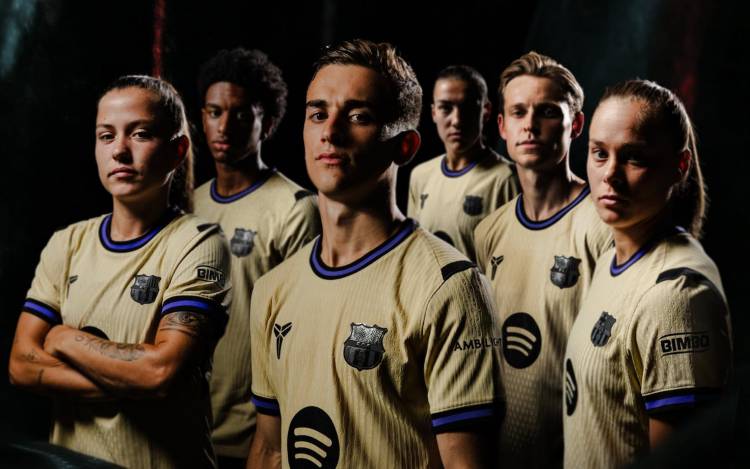 FC Barcelona pays tribute to Kobe Bryant with their alternate jersey