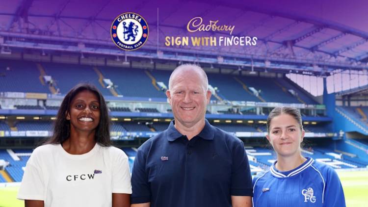 Chelsea and Cadbury launch a campaign for sign language inclusion