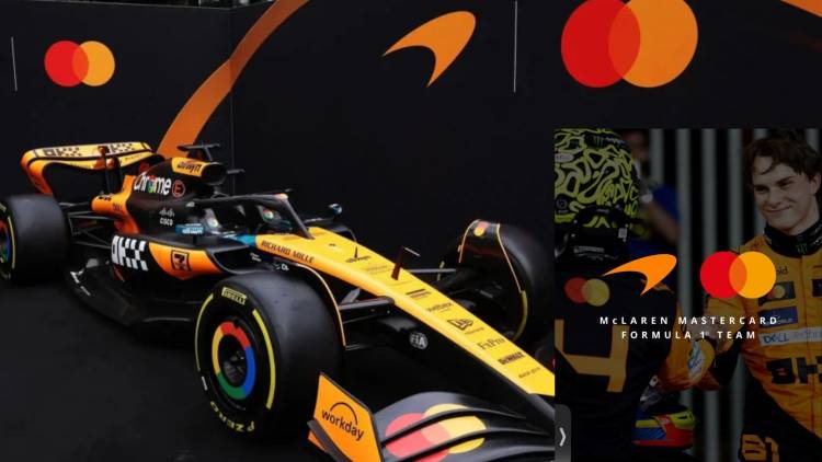 Mastercard will put its name on the McLaren F1 team