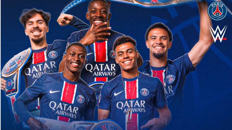 Paris Saint-Germain announced a partnership with WWE