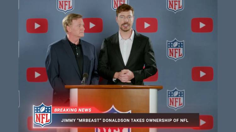 Did Mr. Beast buy the NFL?
