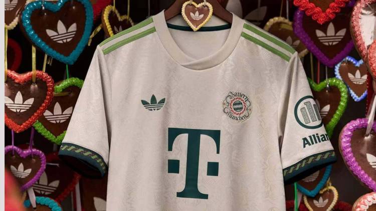 Adidas has unveiled a special Bayern Munich jersey to celebrate 190 years of Oktoberfest
