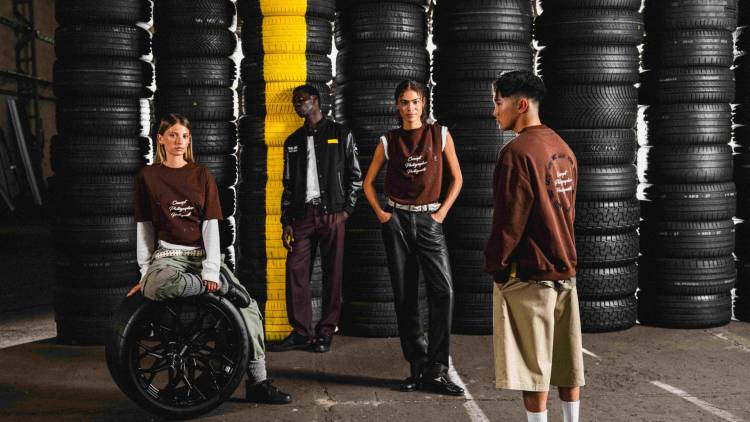 Pirelli vuelve a incursionar en la indumentaria para la Semana de la Moda de Milán
