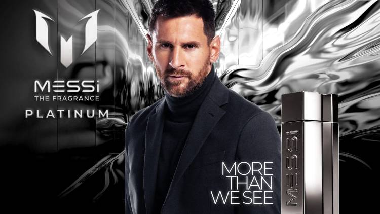 Lionel Messi lanzó una nueva fragancia para su perfume “Messi Fragrances”