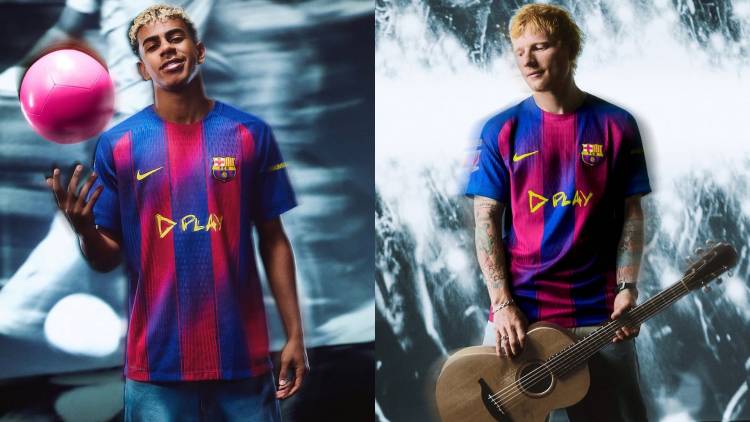 Spotify activa su patrocinio con FC Barcelona sumando al artista Ed Sheeran como patrocinador