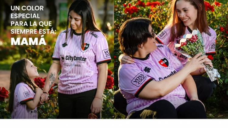 Newell's Old Boys presentó una camiseta especial por el día de la madre