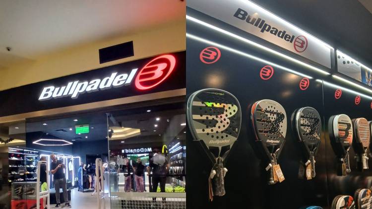 Bullpadel abrió su primer local físico en Argentina