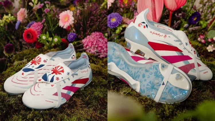 ¿Por qué Adidas lanzó unos botines con diseño de flores?
