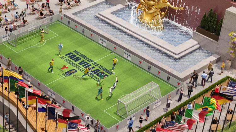 El 'Fan Village' oficial del Mundial 2026 será en el Rockefeller Center