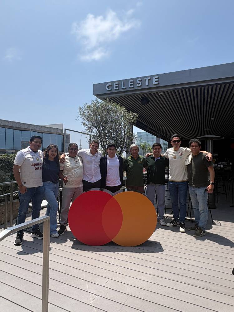 Aldo Corzo sorprendió a los invitados peruanos de Mastercard