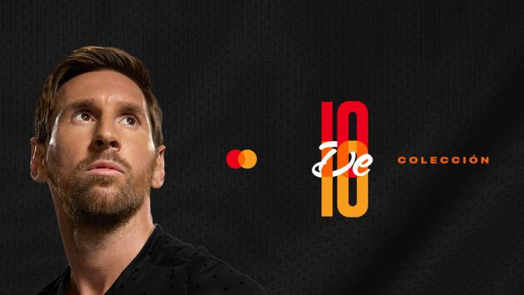 Mastercard lanzó la campaña “La Colección Diez de Diez” junto a Lionel Messi
