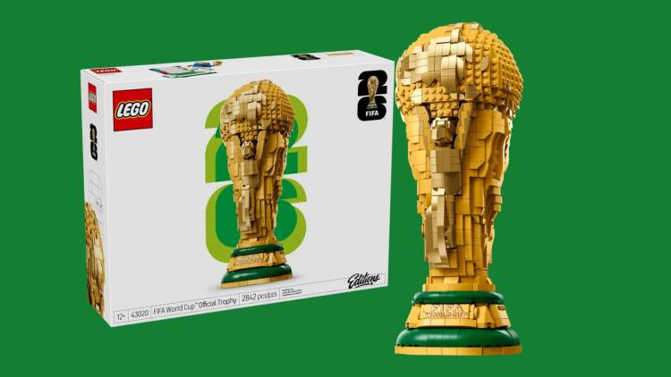 LEGO lanzará una réplica tamaño real de la Copa del Mundo