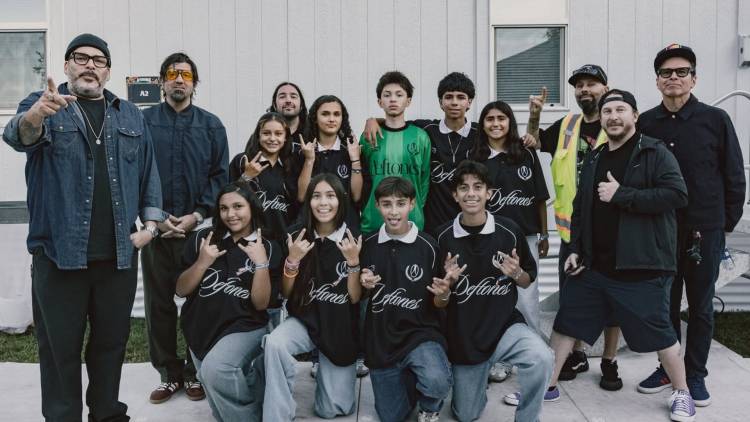 Deftones launched a soccer jersey to benefit a children's team