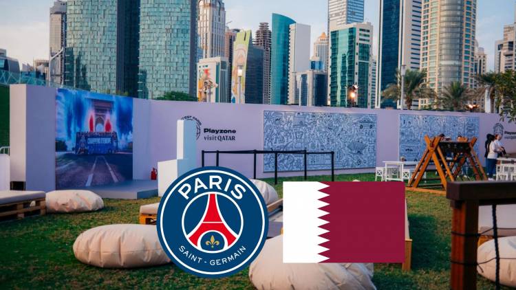Paris Saint-Germain installed a park in Qatar for the Intercontinental Cup