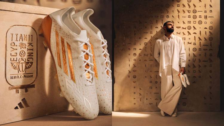 Adidas unveils special edition boots for Mohamed Salah