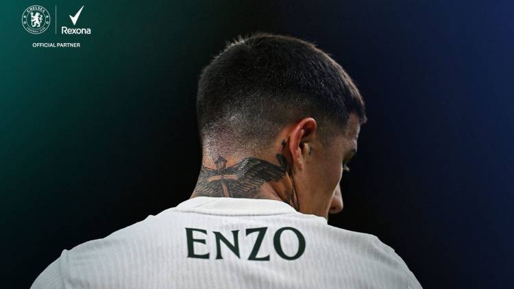 Enzo Fernández se convirtió en embajador de Rexona