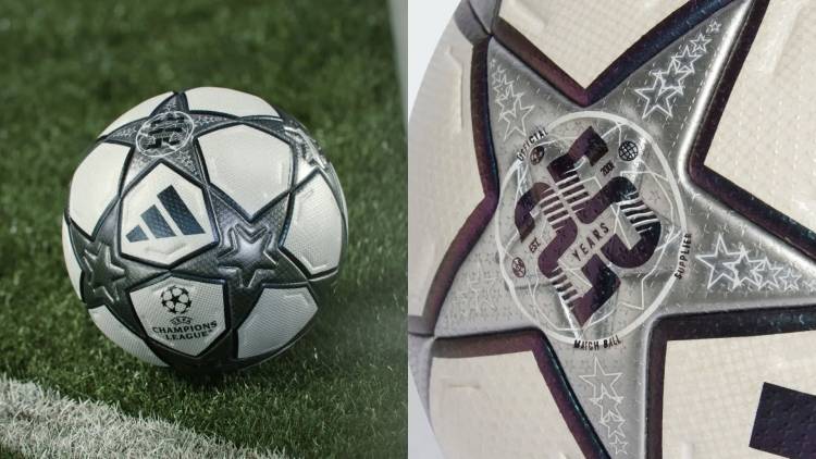 Adidas celebra 25 años como sponsor técnico de la UEFA Champions League con una pelota especial