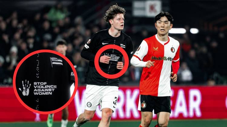A UEFA Europa League team replaced its beer sponsor with an awareness campaign
